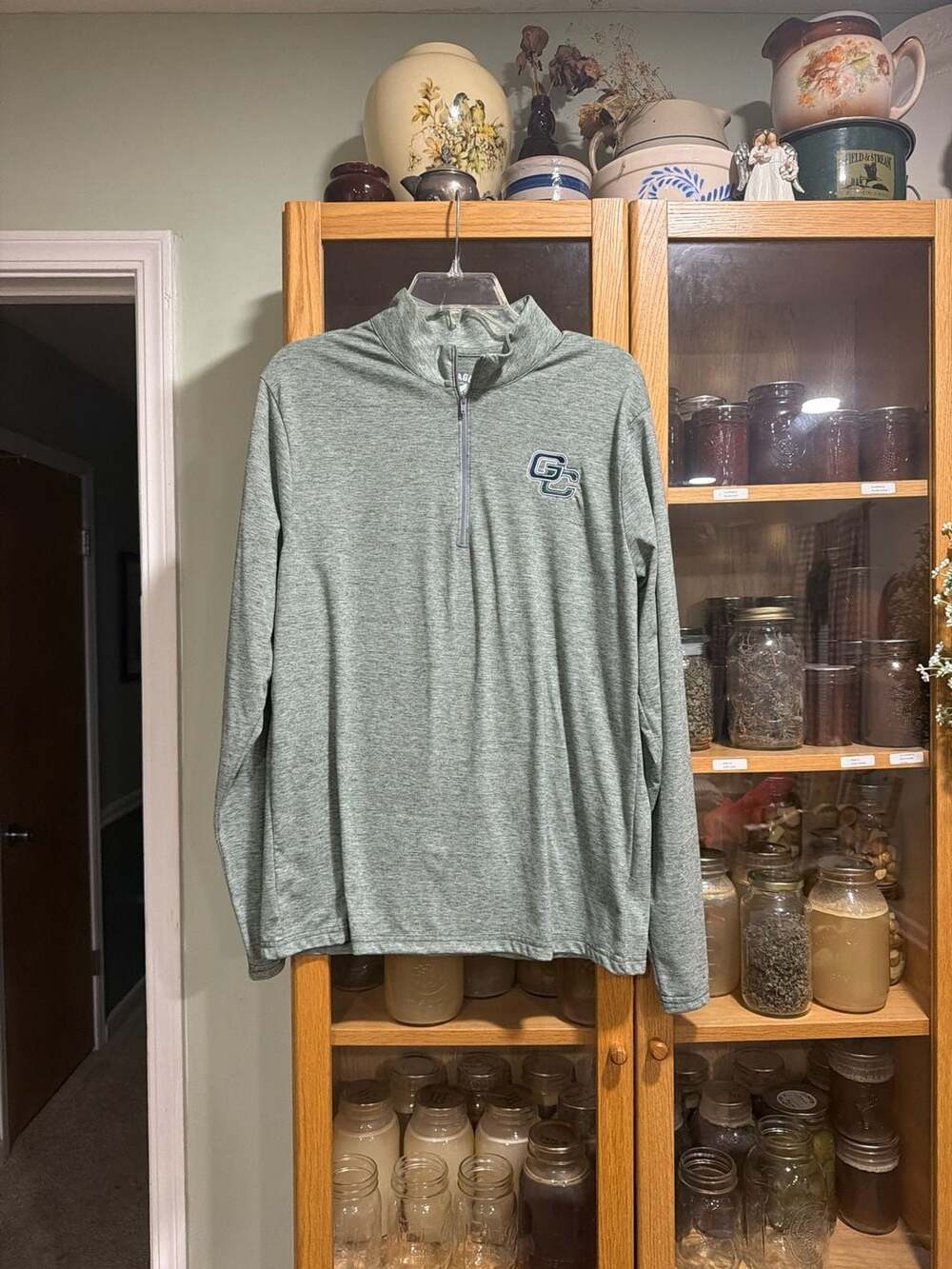League Georgetown University Hoyas Recycled Victory Quarter-Zip Pullover